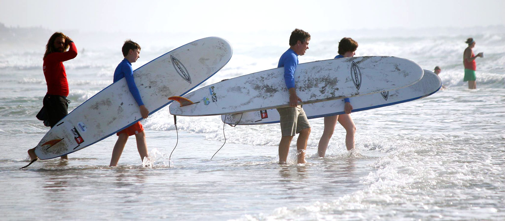family surf camps