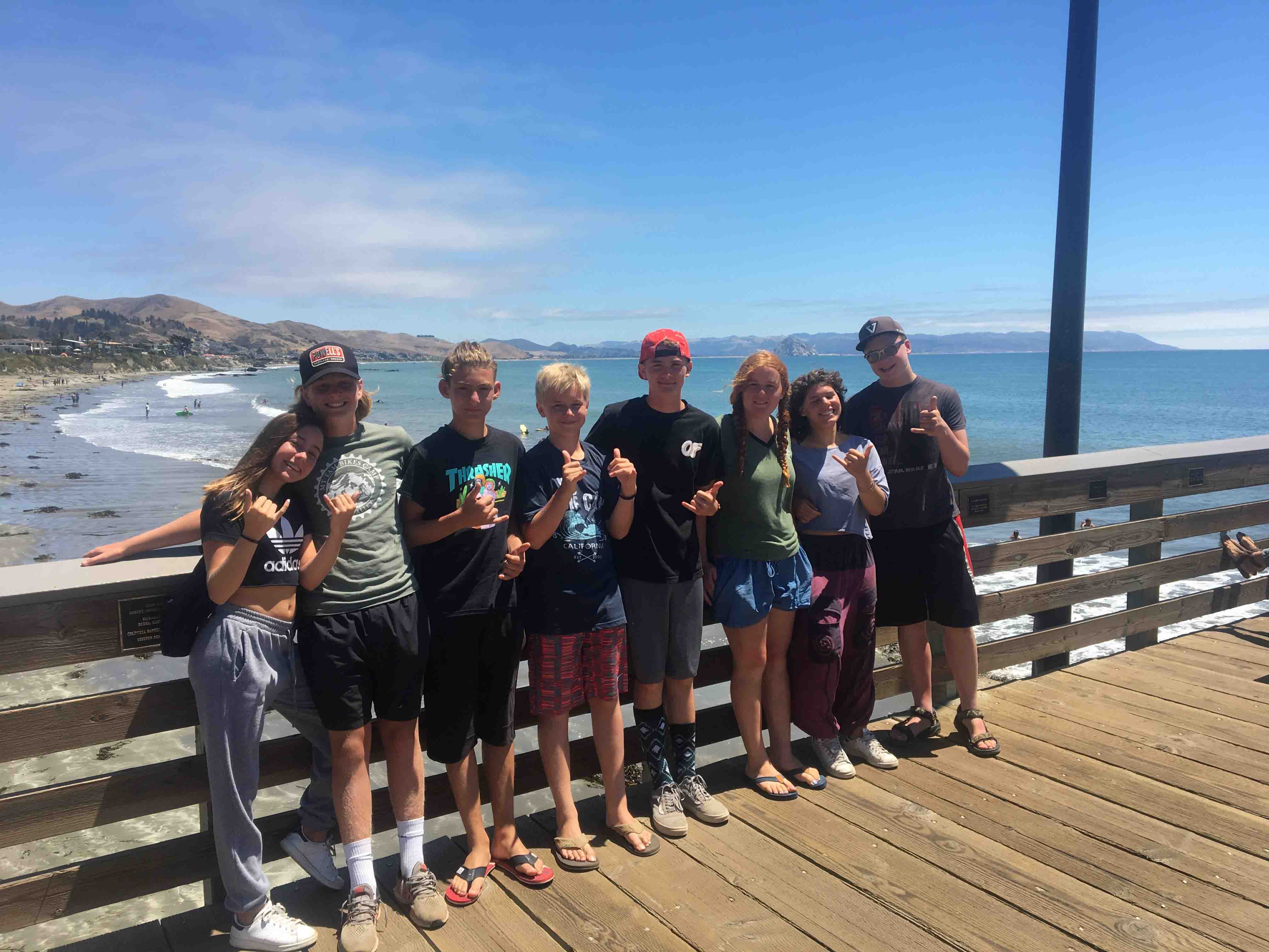 family surf camp california